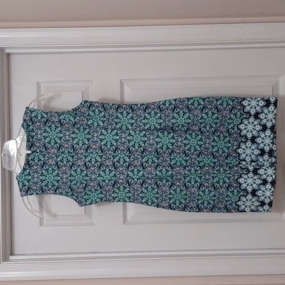 Banana Republic Floral Sleeveless Dress Size 2 - Picture 4 of 6